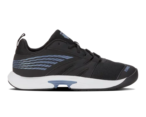 K-Swiss Kids Speed Trac Black White Infinity Shoes