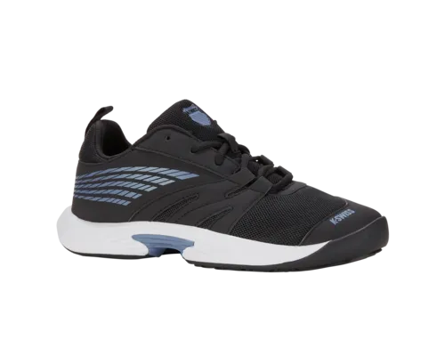 K-Swiss Kids Speed Trac Black White Infinity Shoes