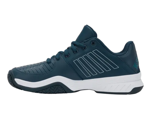 K-Swiss Men's Court Express Reflecting Pond White Colonial Blue Shoes