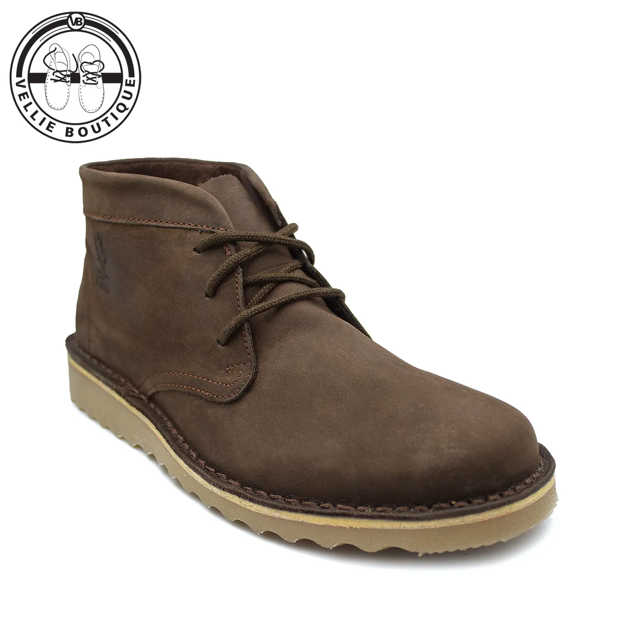 KapoQ Sandveld Flat Sole Vellie (Brown)