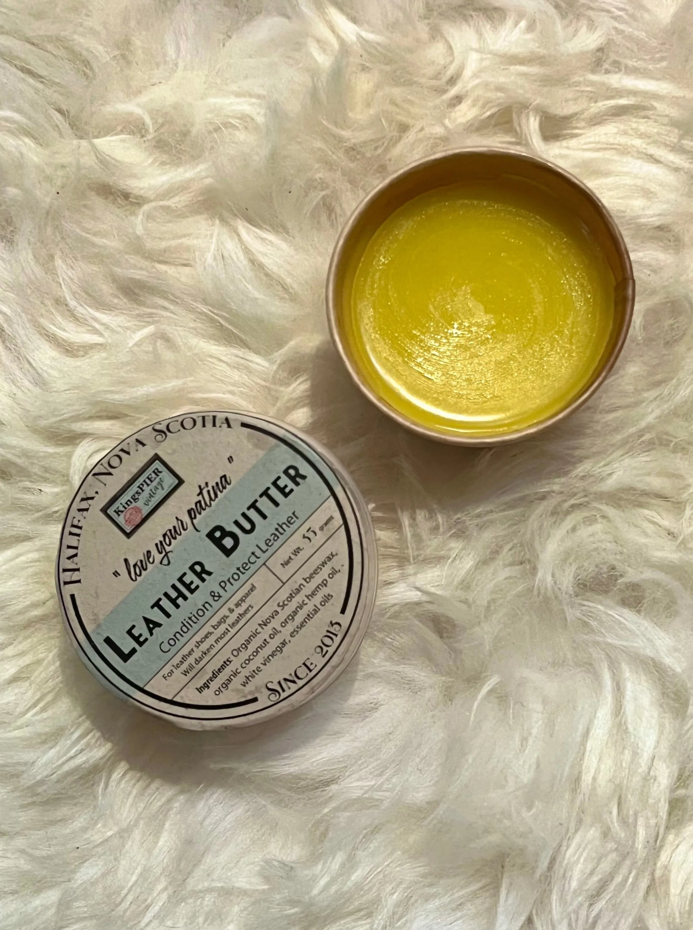 KingsPIER Vintage Handcrafted Leather Butter