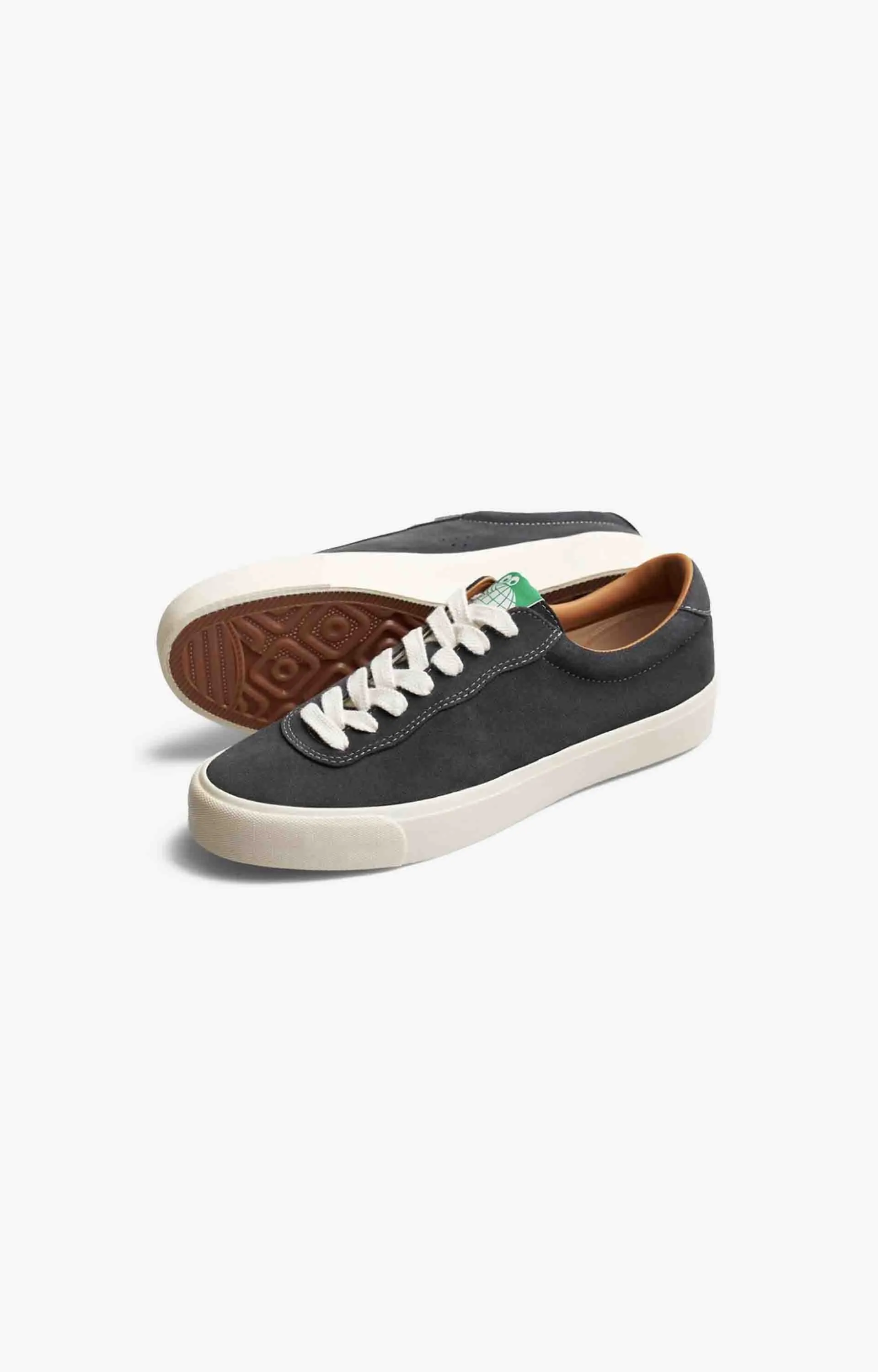 Last Resort AB VM001 Lo Suede Mens Shoe, Grey/White