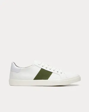 Low Classic Recycled Canvas White / Green Low Top Sneakers