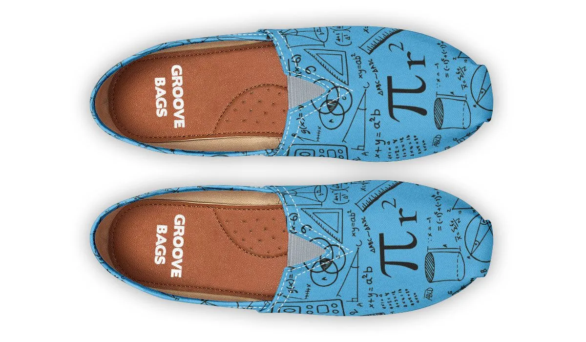 Math Blue Casual Shoes