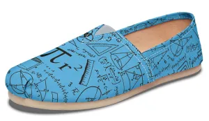 Math Blue Casual Shoes