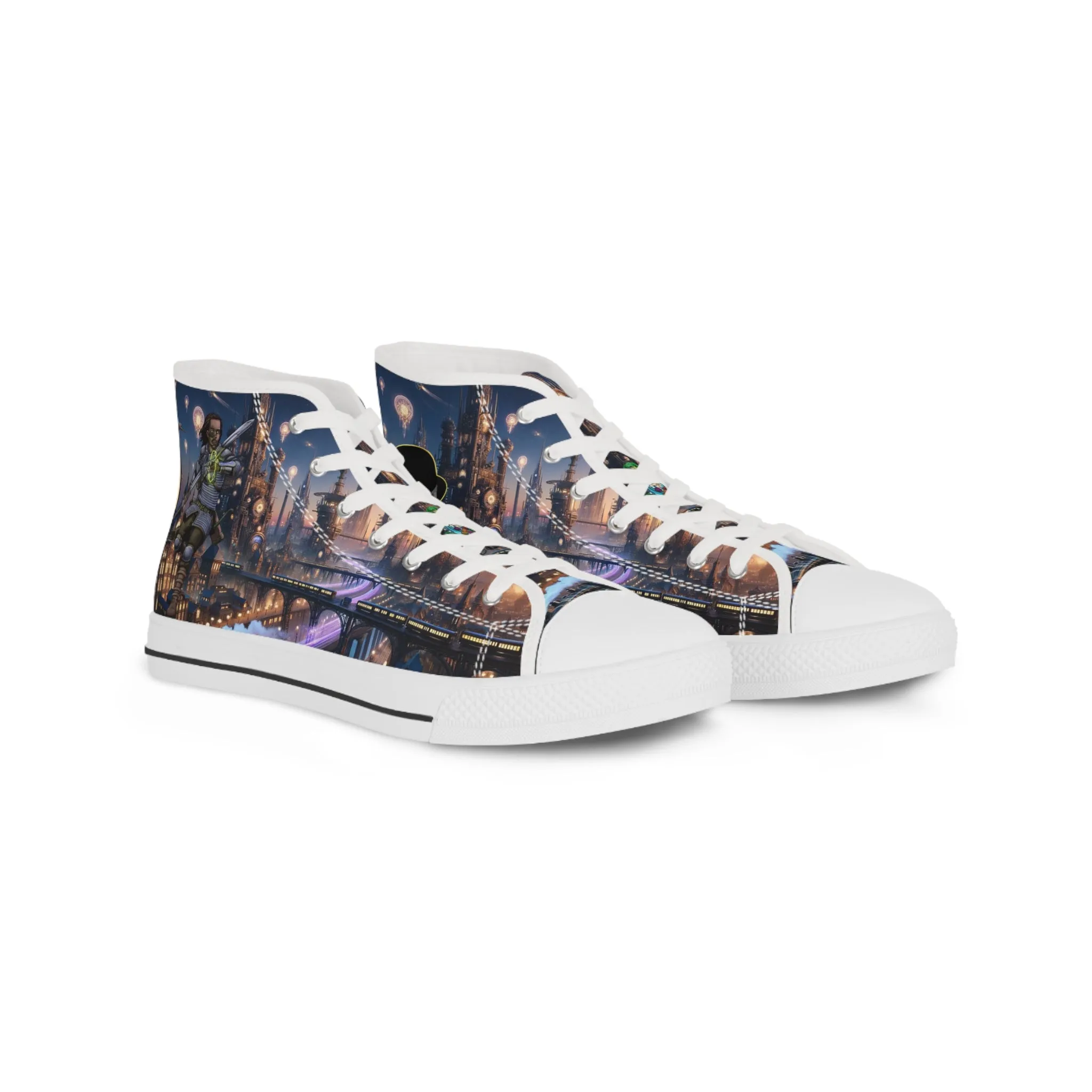 Men's High Top Sneakers- Yami