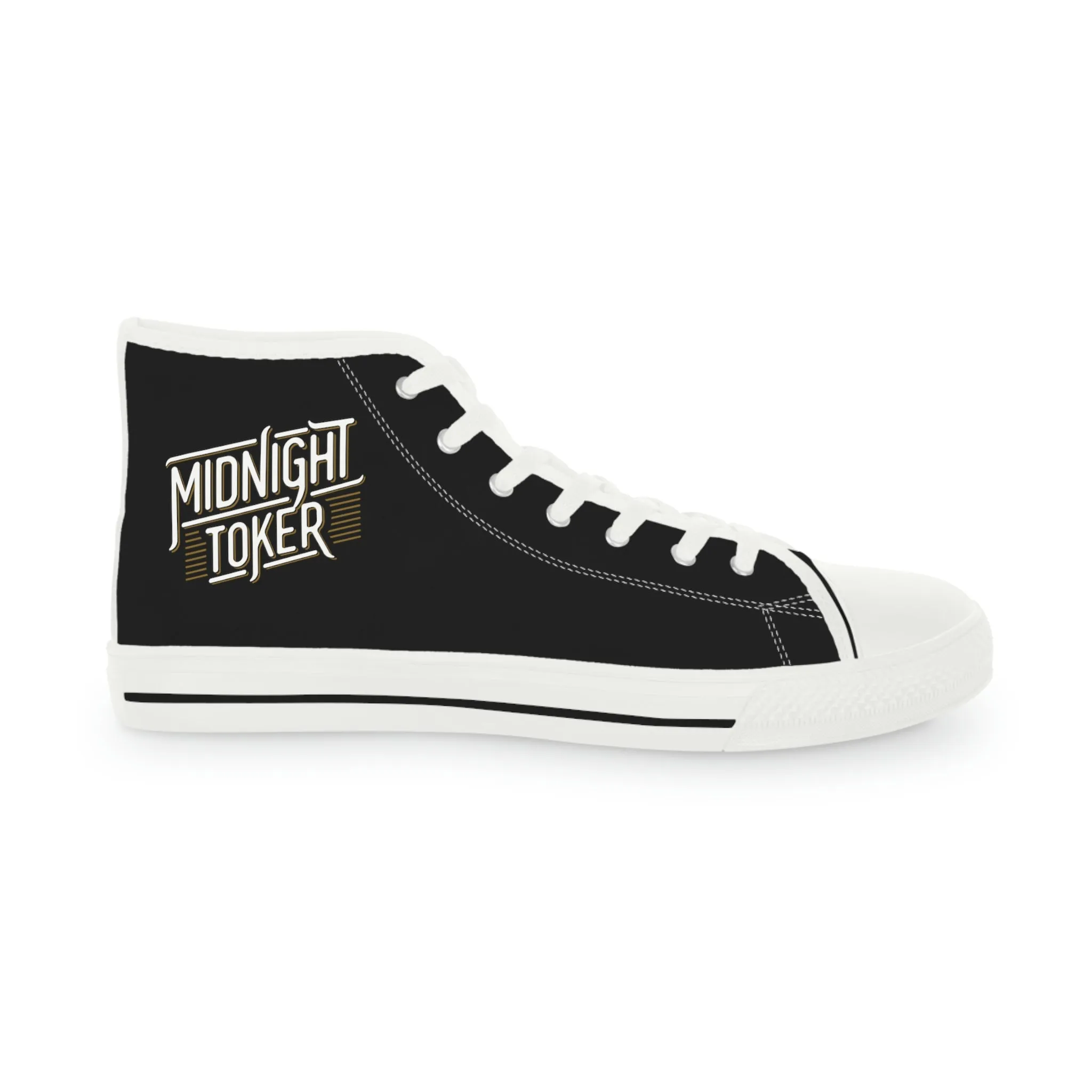 Midnight Toker - Men's High Top Sneakers