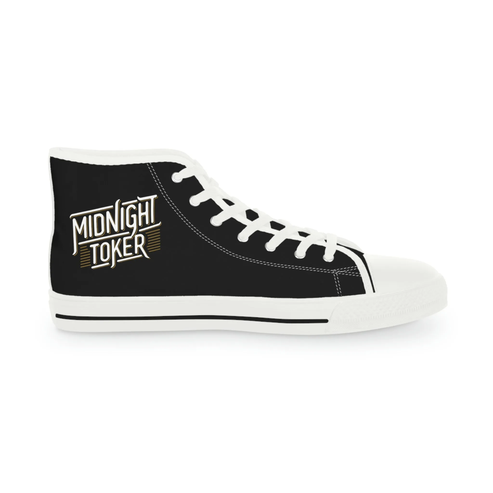 Midnight Toker - Men's High Top Sneakers