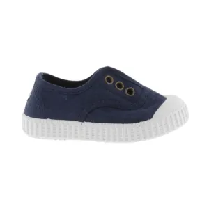 Navy Canvas Plimsolls