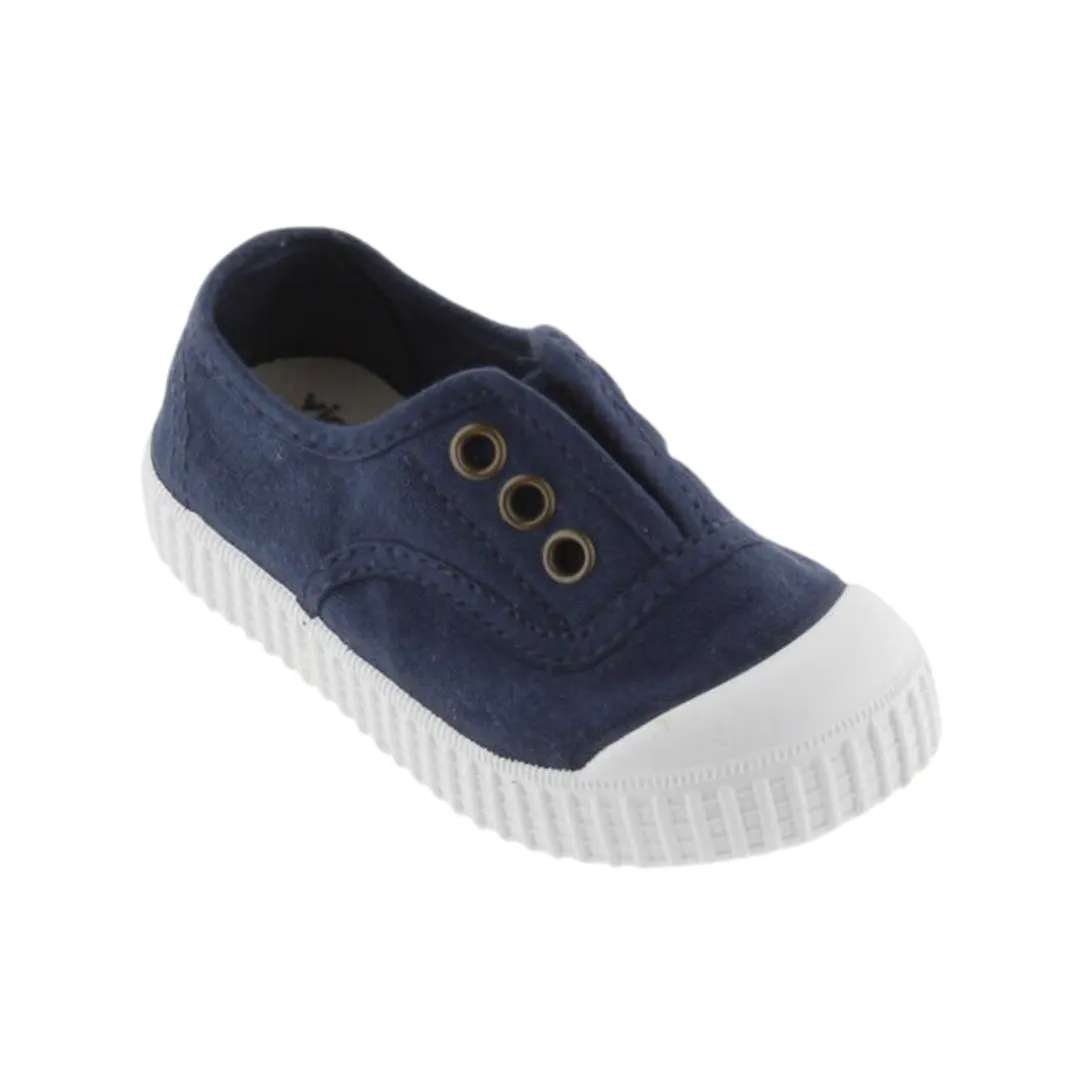 Navy Canvas Plimsolls