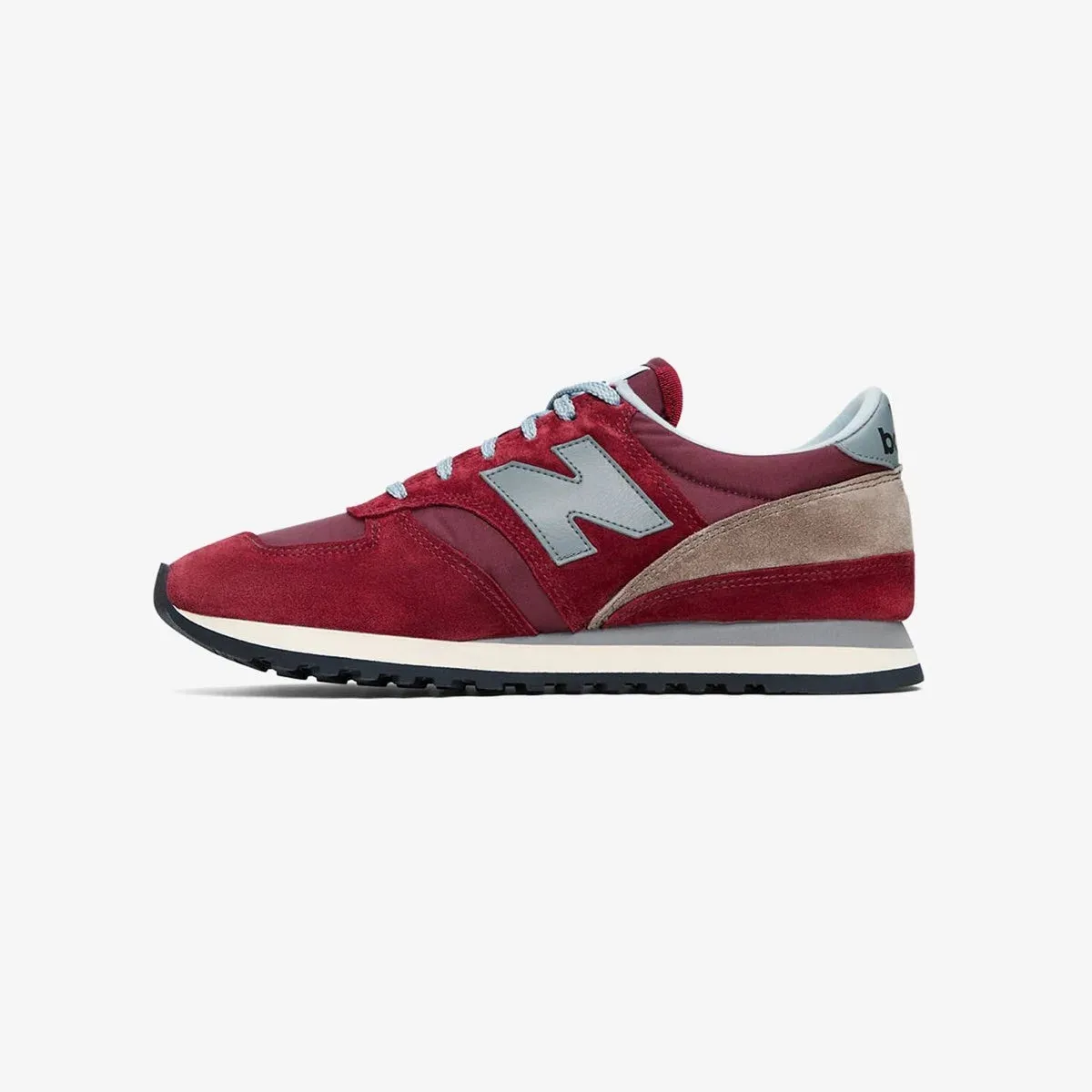 NEW BALANCE MADE IN UK 730 Burgundy Grey Off White M730UKF