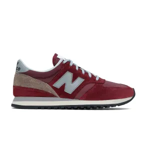 NEW BALANCE MADE IN UK 730 Burgundy Grey Off White M730UKF