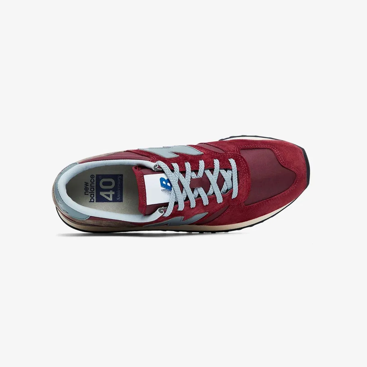 NEW BALANCE MADE IN UK 730 Burgundy Grey Off White M730UKF