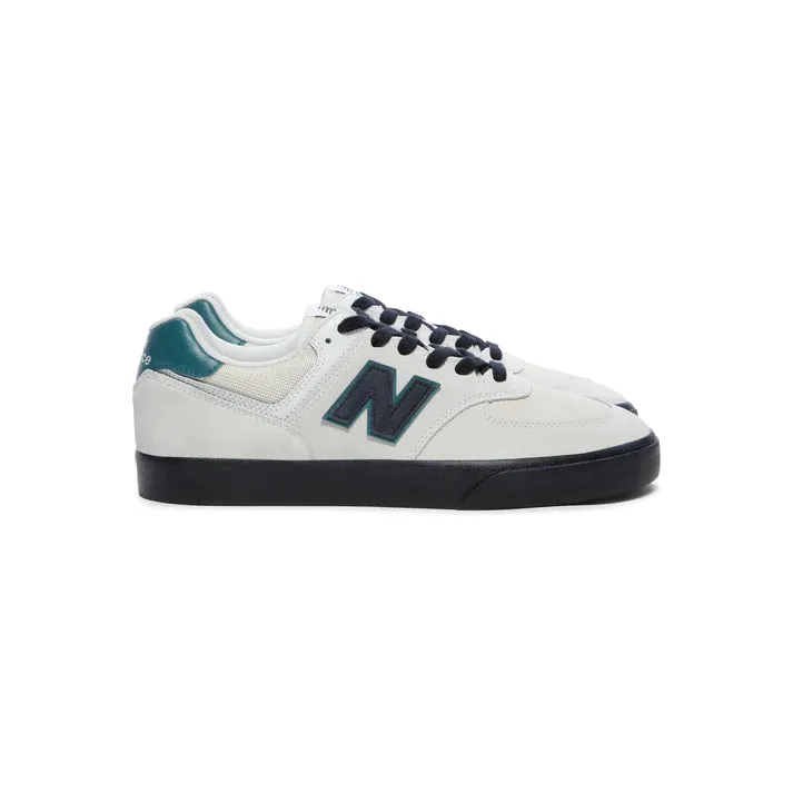 New Balance Numeric 574 Vulc (White/Black)
