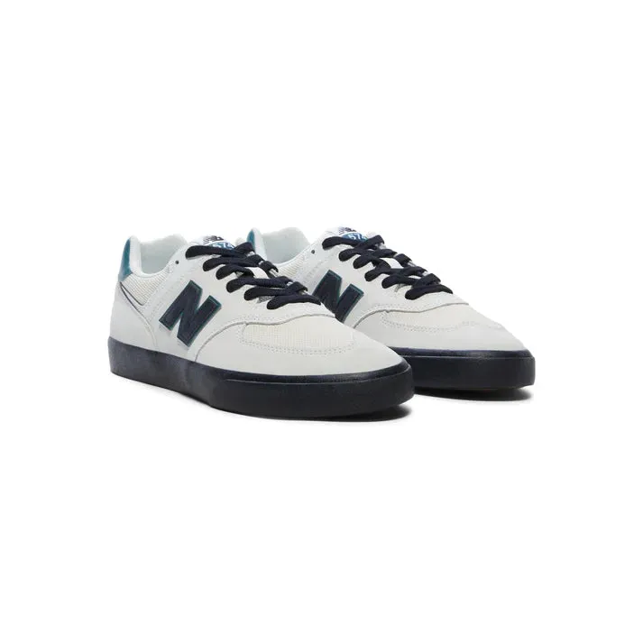 New Balance Numeric 574 Vulc (White/Black)