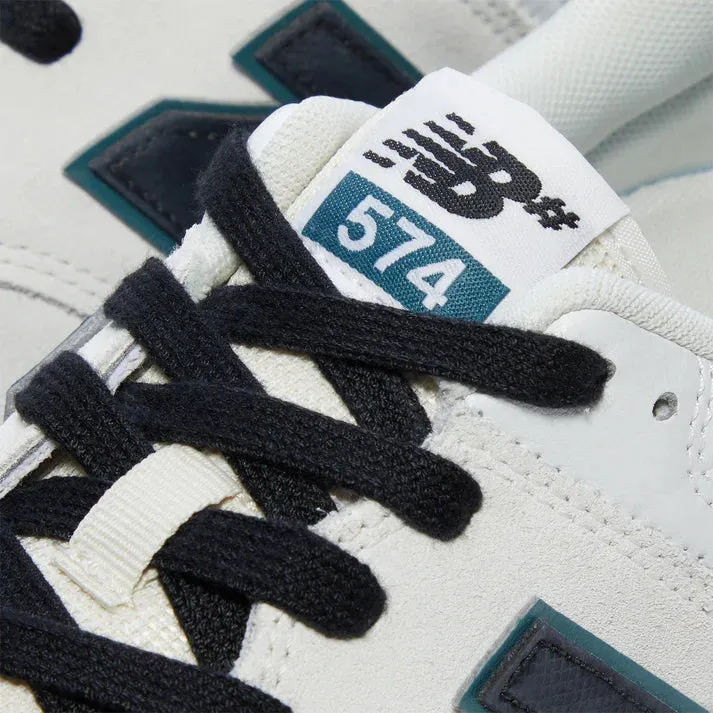 New Balance Numeric 574 Vulc (White/Black)