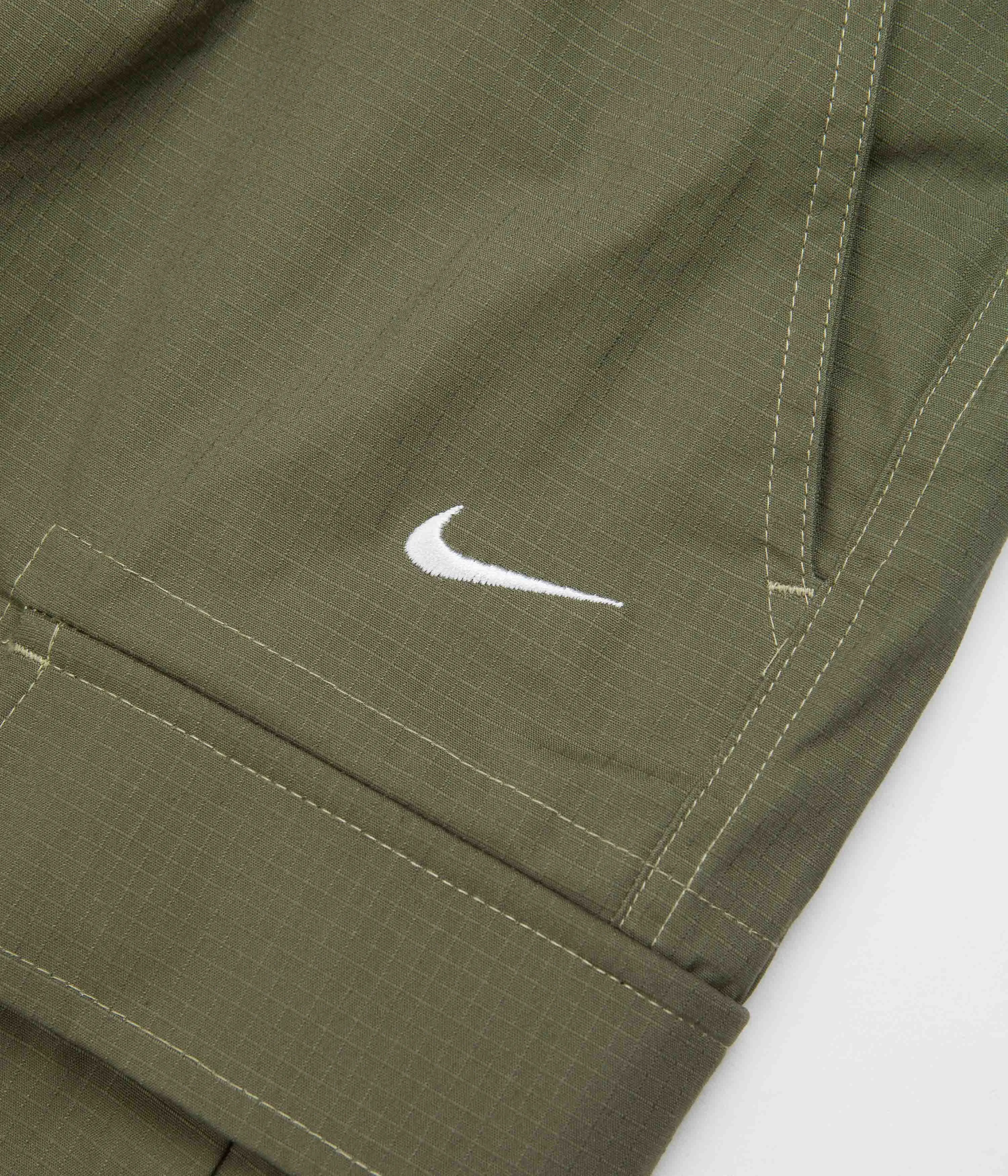 Nike SB Kearny Cargo Pants - Medium Olive / White / White