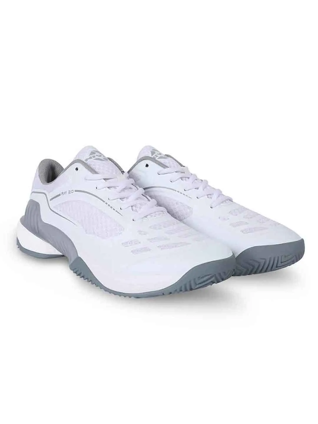 NIVIA Men Ray 2.0 Tennis Shoes (White)