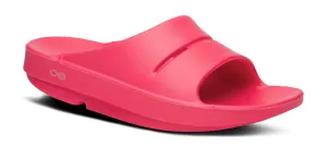 OOFOS Women's OOahh Slide - Neon Berry
