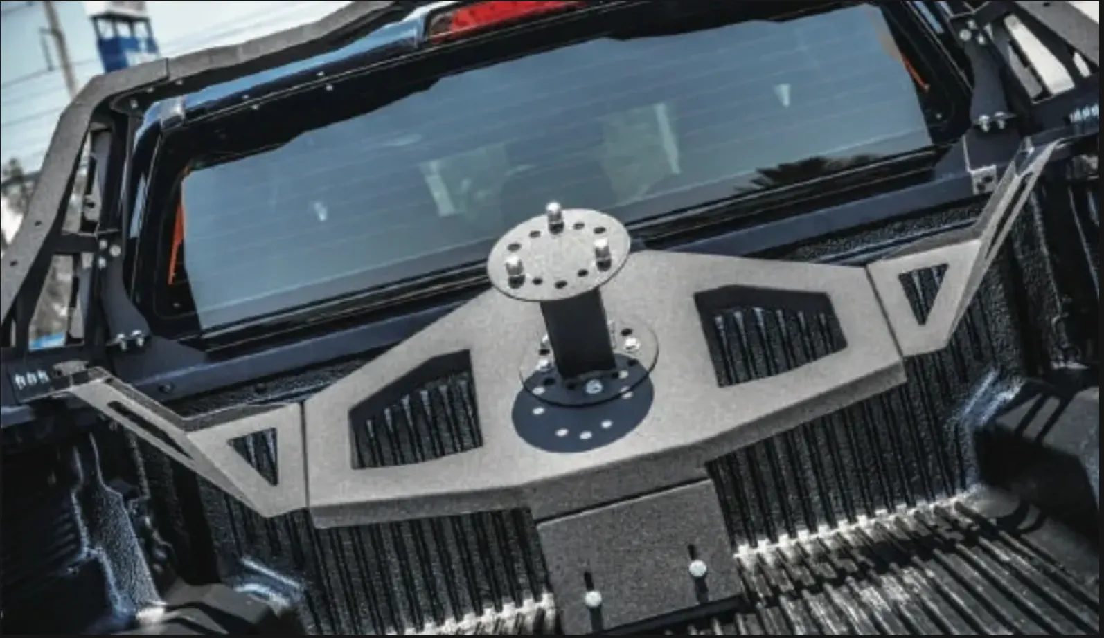 OPTION4WD - SPARE WHEEL HOLDER RACK ( UNIVERSAL )