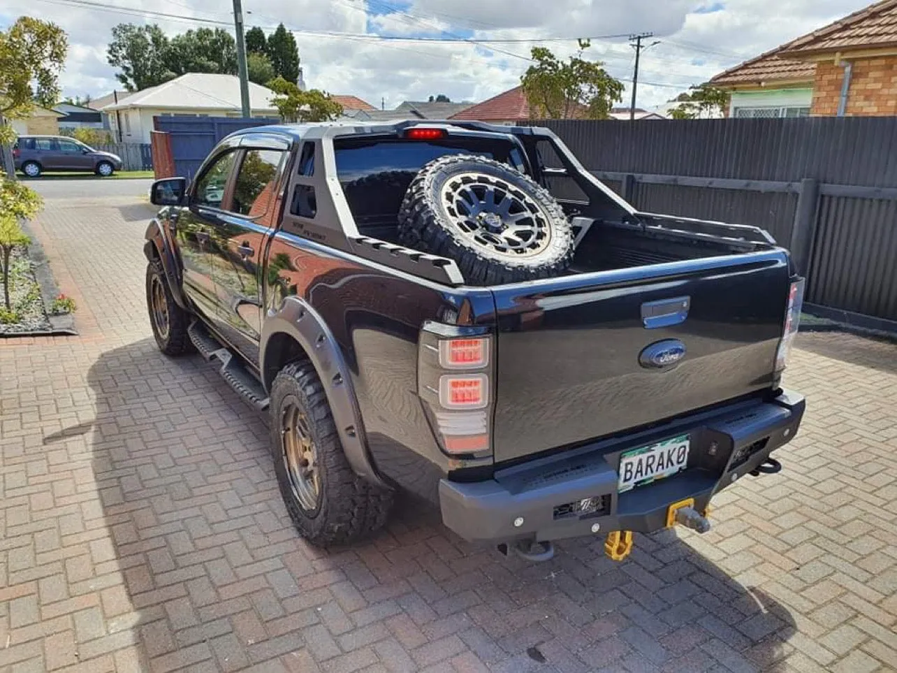 OPTION4WD - SPARE WHEEL HOLDER RACK ( UNIVERSAL )