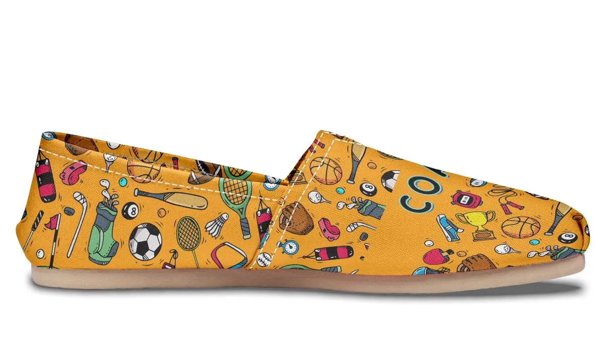Orange Head Coach Casual Shoes
