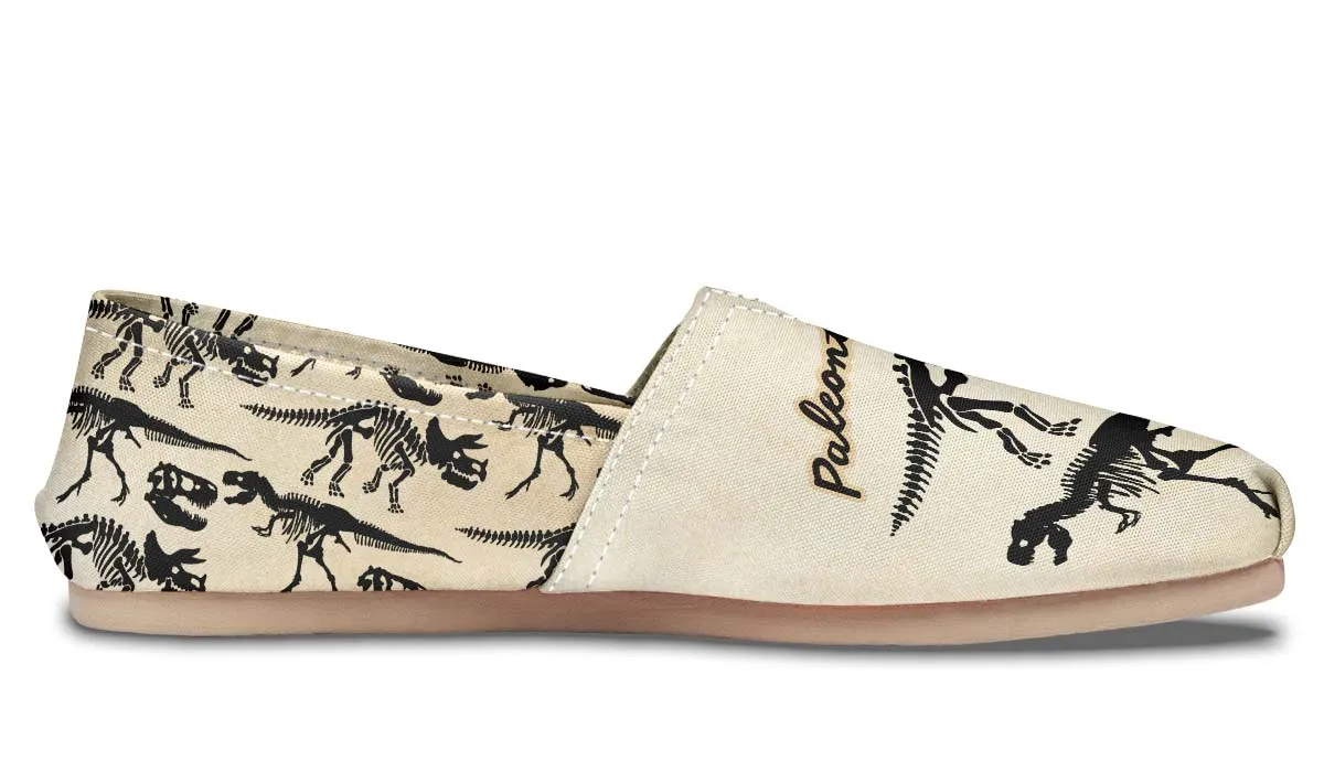 Paleontology Dinosaur Fossil Casual Shoes