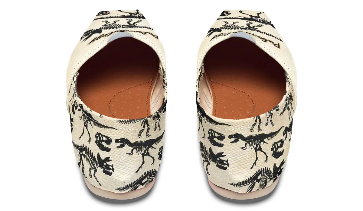 Paleontology Dinosaur Fossil Casual Shoes