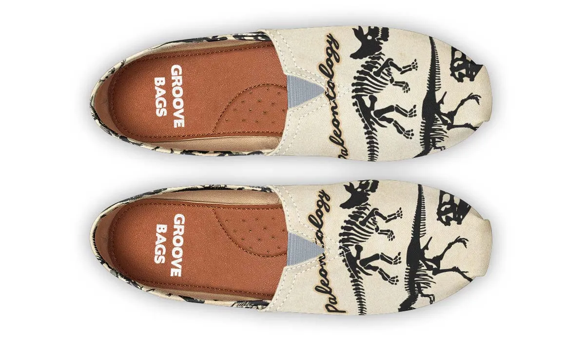 Paleontology Dinosaur Fossil Casual Shoes