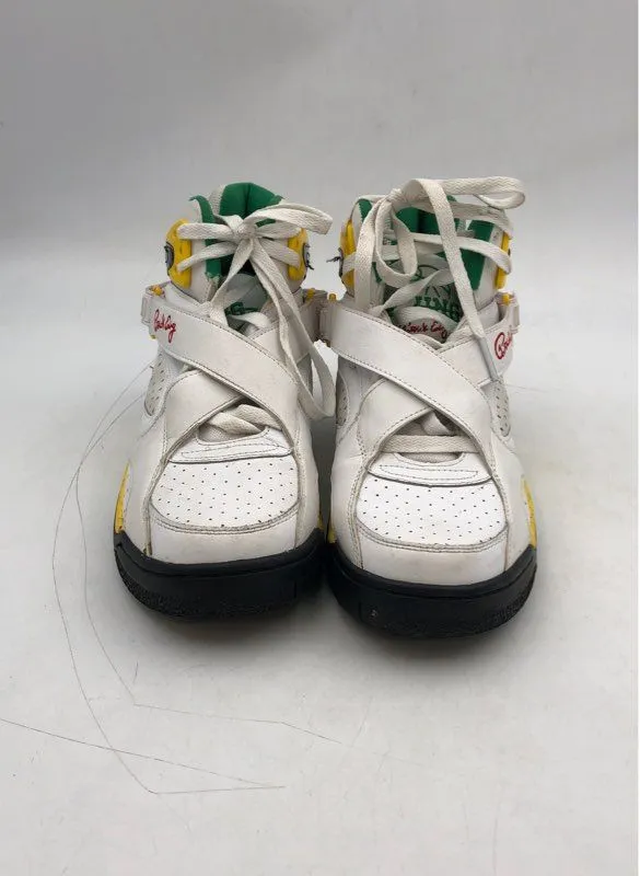 Patrick Ewing Men's Rogue 1EW90200-137 White Green Athletic Shoes - Size 11