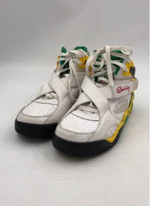 Patrick Ewing Men's Rogue 1EW90200-137 White Green Athletic Shoes - Size 11