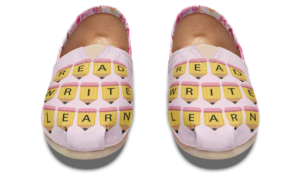 Pencil Banner Casual Shoes