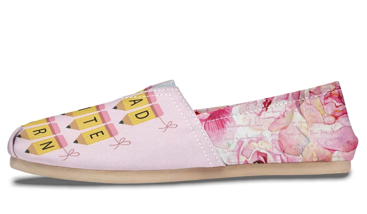 Pencil Banner Casual Shoes