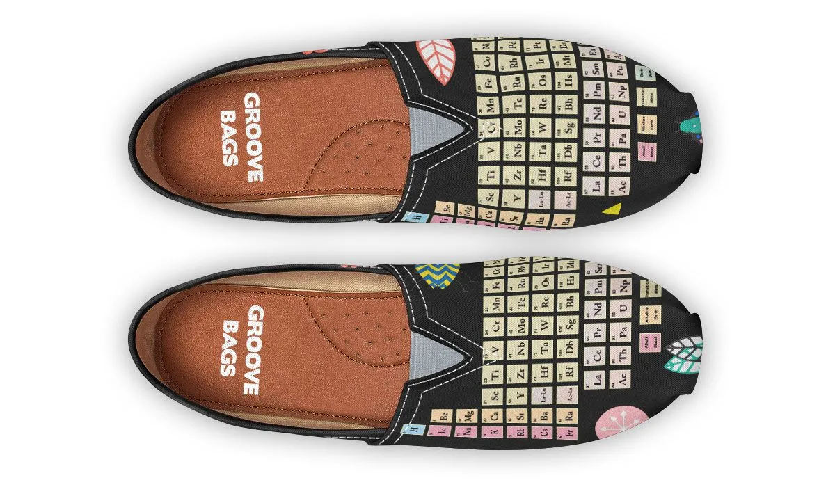 Periodic Table Bugs Casual Shoes