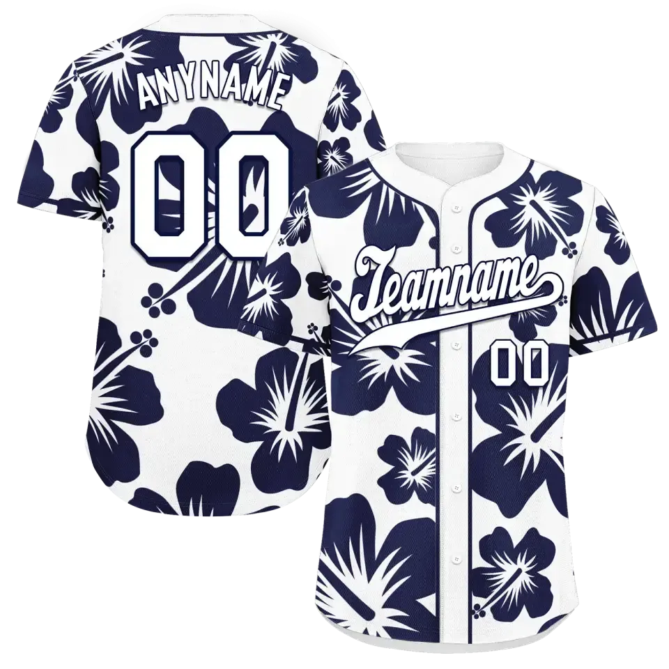 Personalized Floral Design Jersey, Custom Coolmax Jersey, Breathable and Quick Dry Jersey.