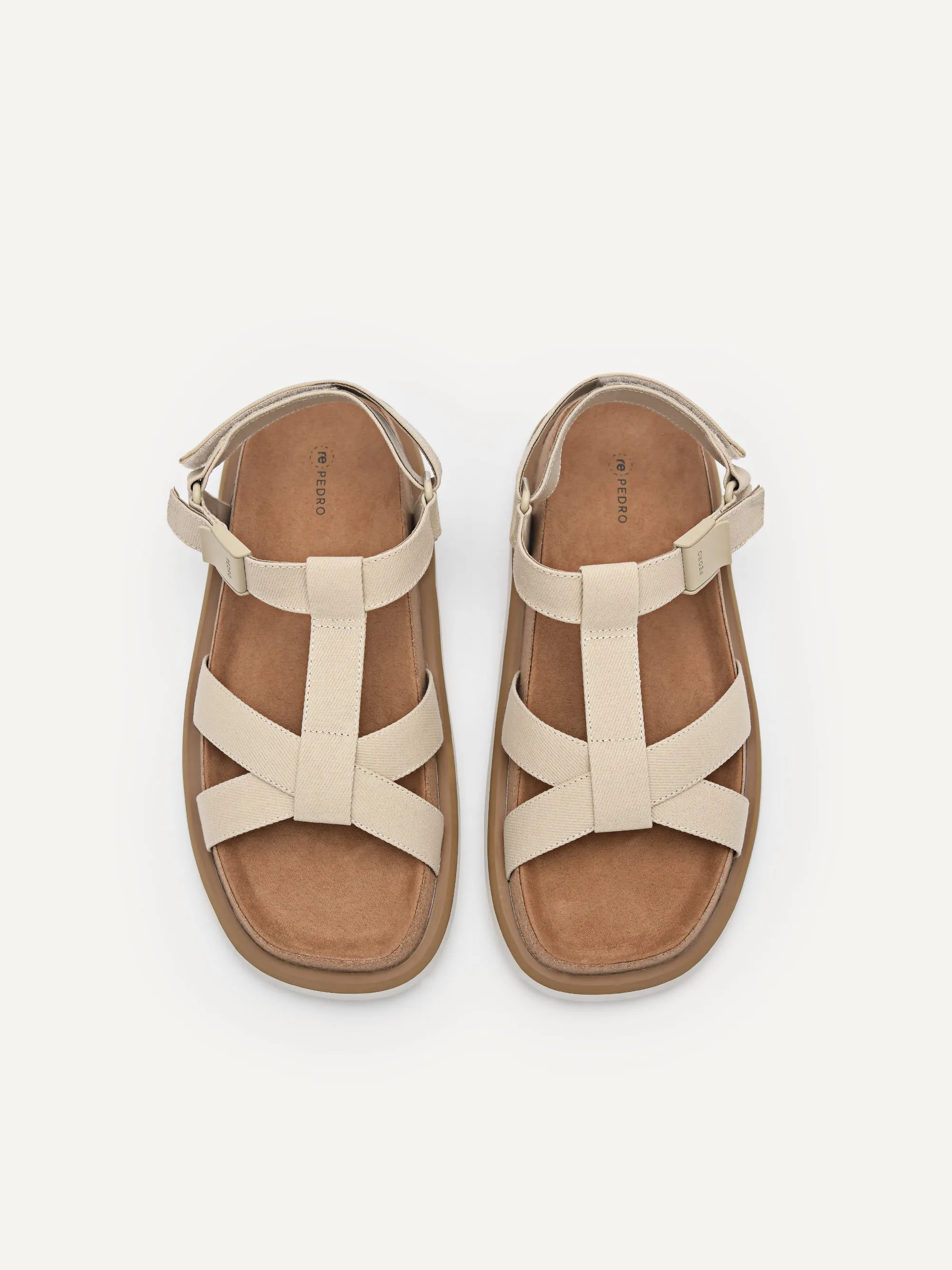 rePEDRO Canvas Band Sandals