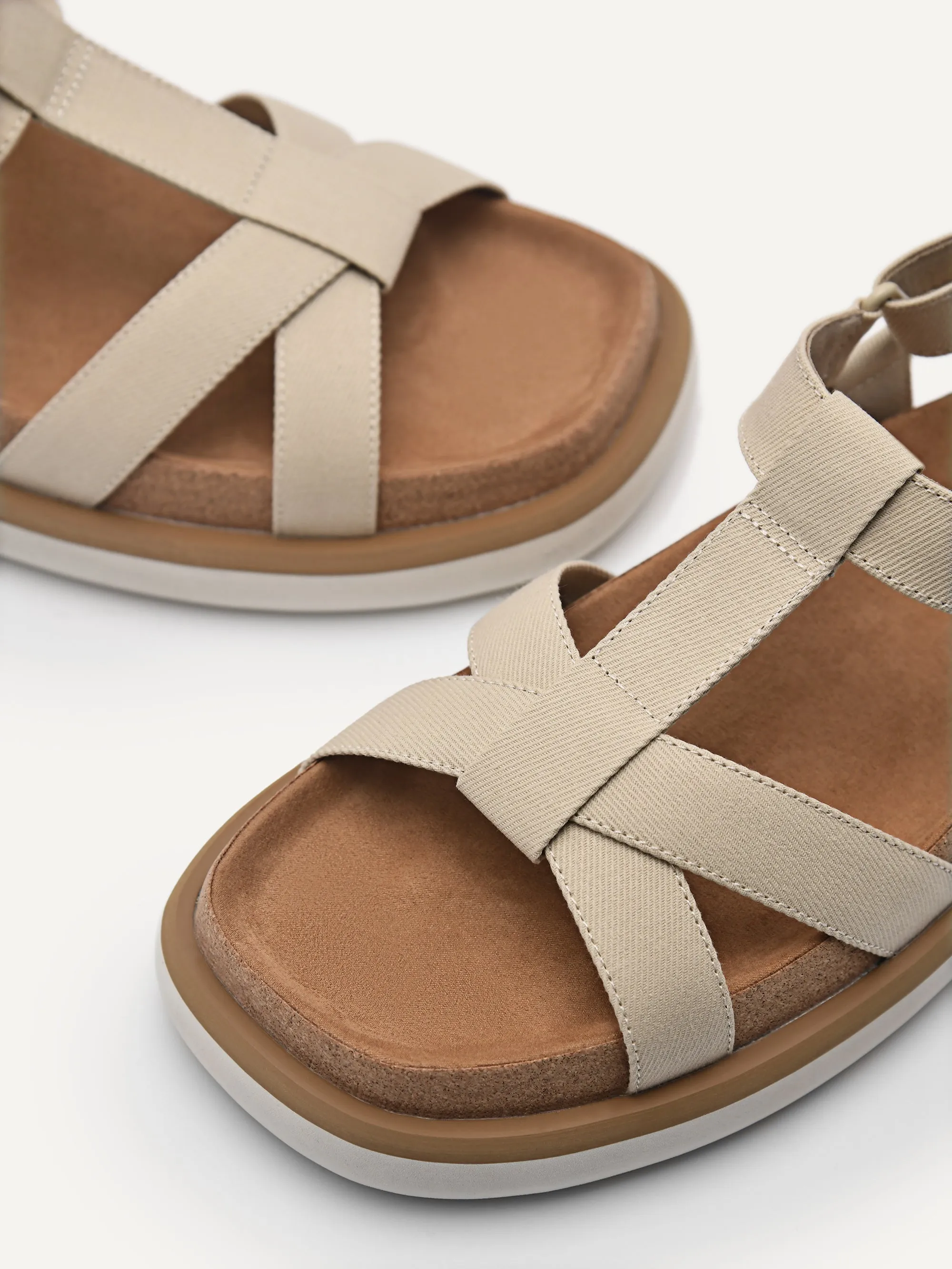 rePEDRO Canvas Band Sandals