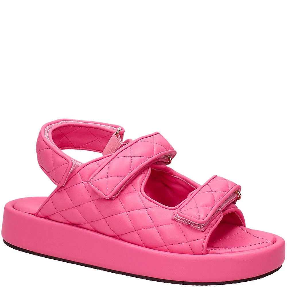 Sandalo Amy fucsia con strappi