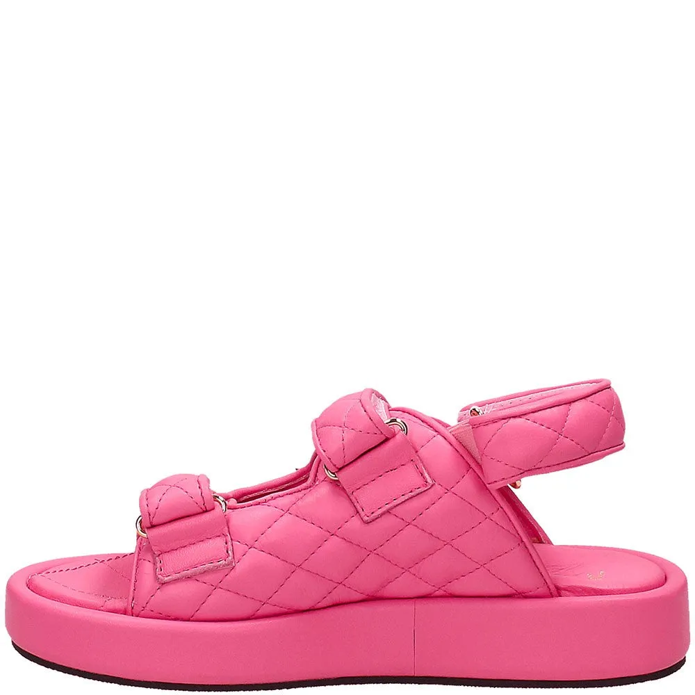 Sandalo Amy fucsia con strappi