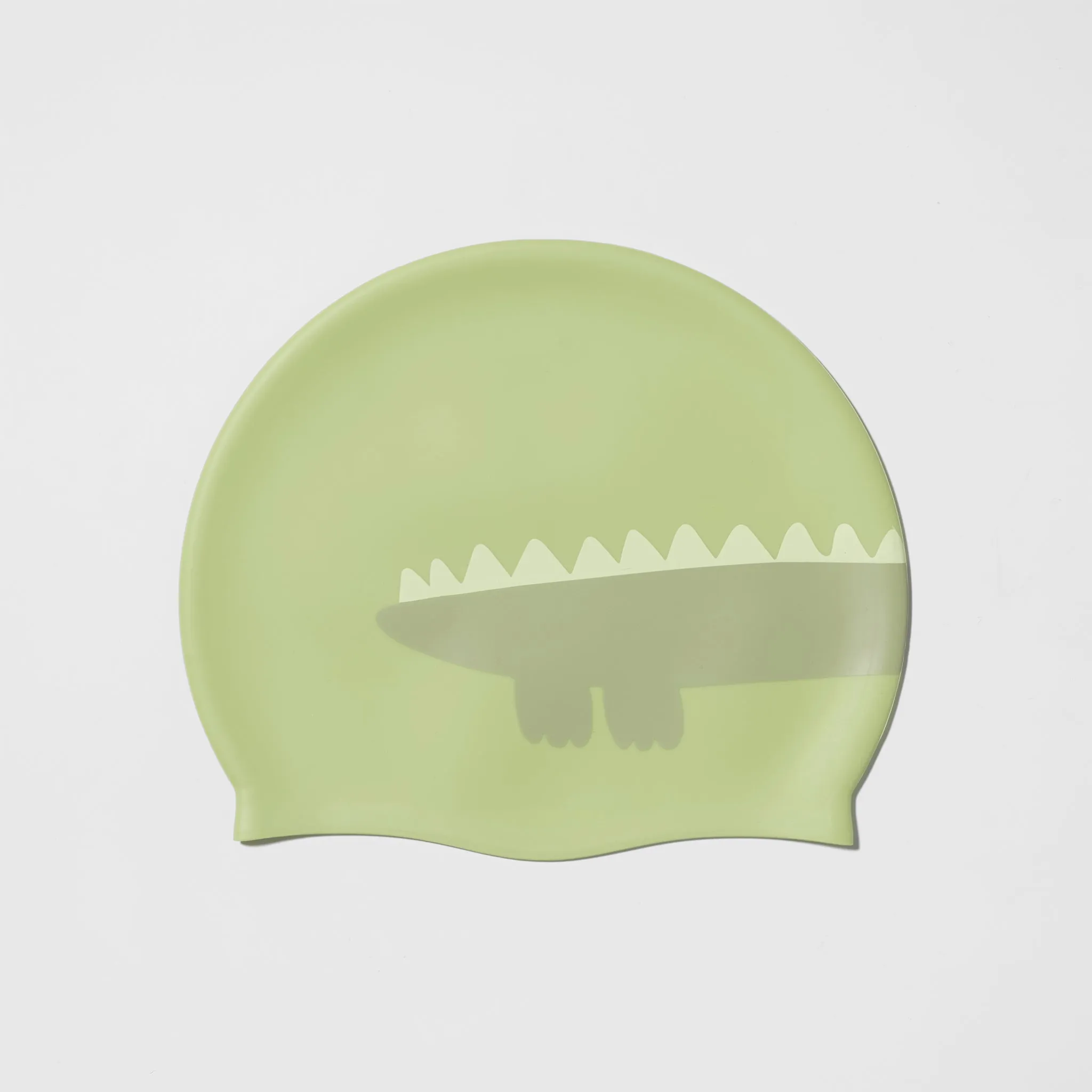 SUNNYLiFE Kids Swimming Cap Cookie The Croc Light Khaki