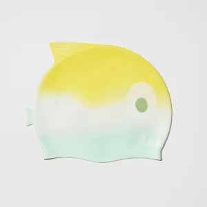 SUNNYLiFE Kids Swimming Cap Salty The Shark Multi