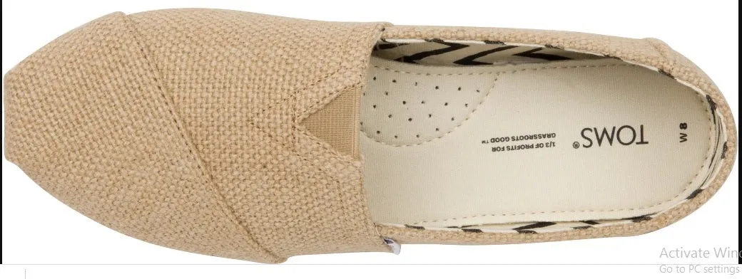 Toms Alpargata Womens Espadrilles Slipons Shoes