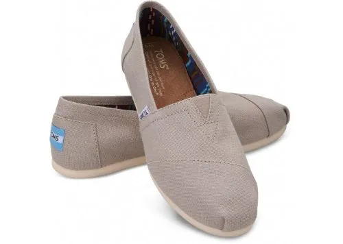 TOMS Women's Classics Light Grey 7.5 B - Medium