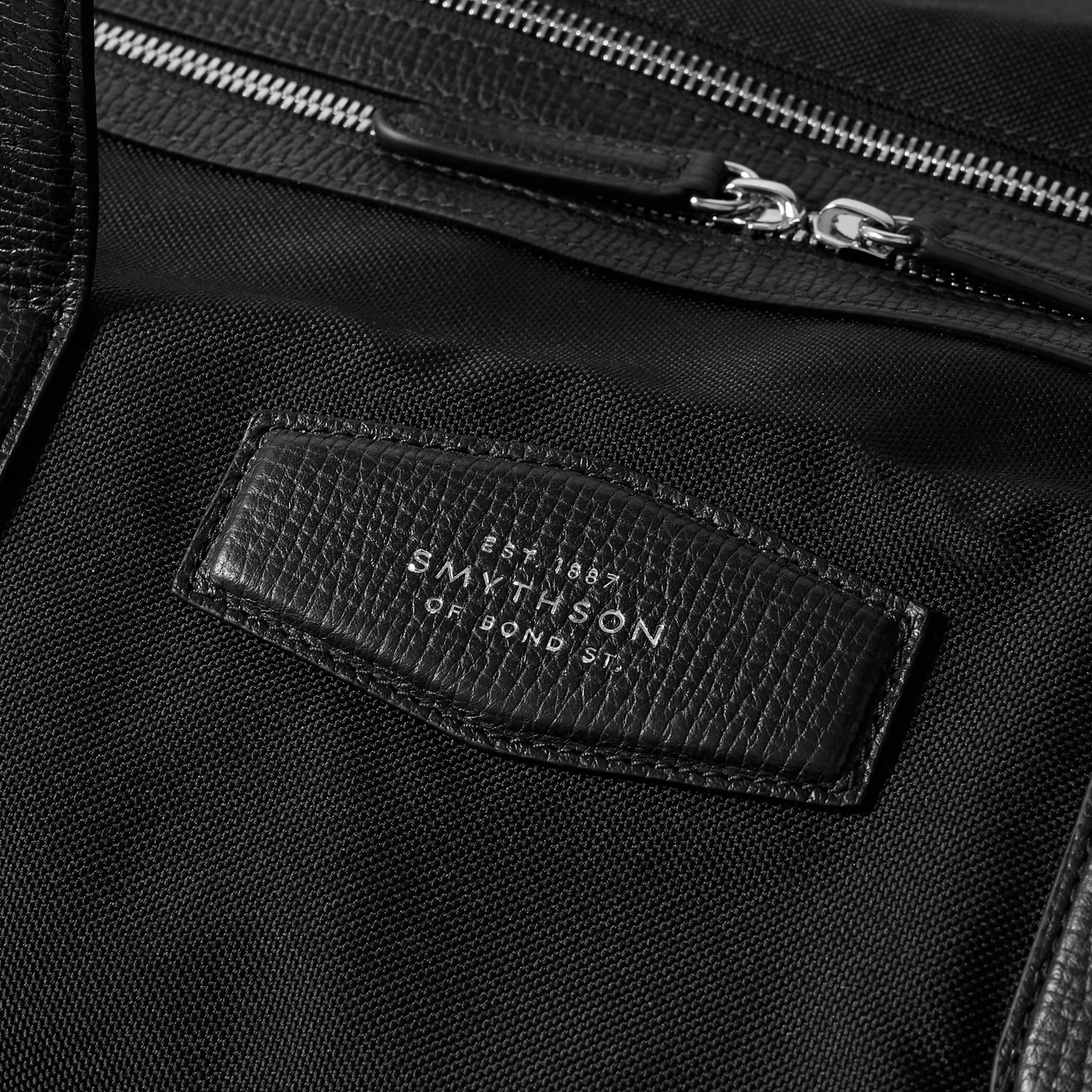 Travel Bag in Norton Canvas - Black