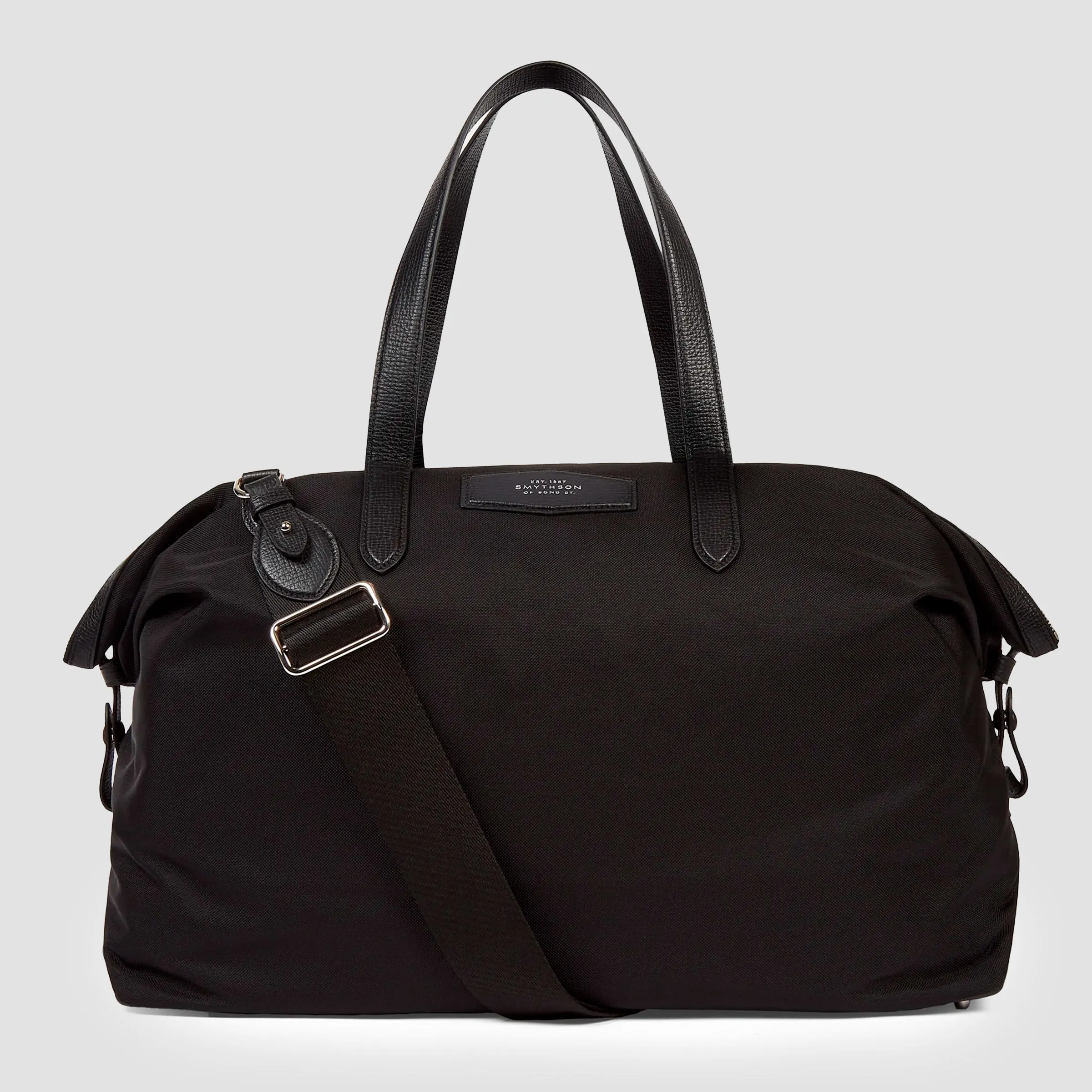 Travel Bag in Norton Canvas - Black