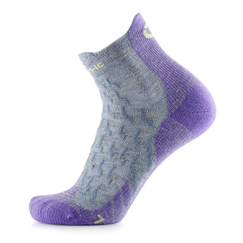 Trekking socks - Trekking Ultracool Linen Ankle women grey/purple