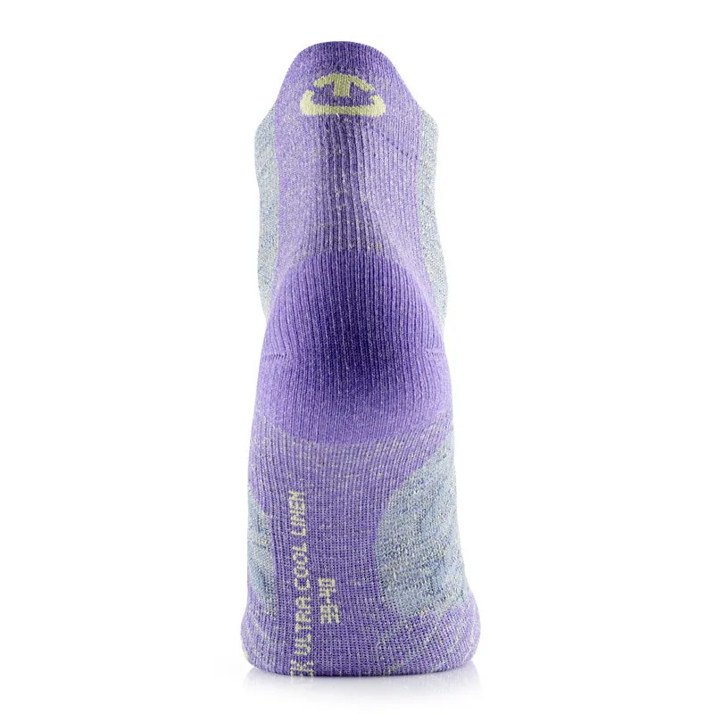 Trekking socks - Trekking Ultracool Linen Ankle women grey/purple