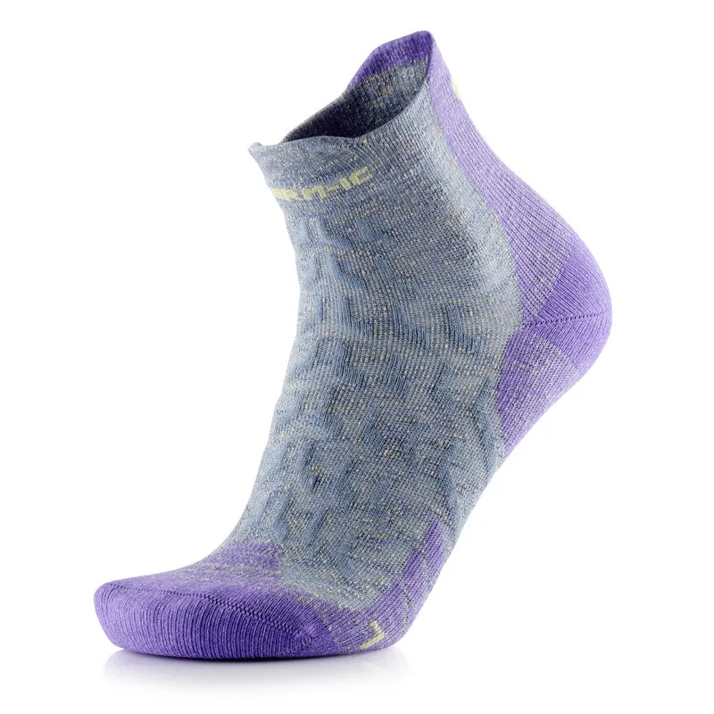 Trekking socks - Trekking Ultracool Linen Ankle women grey/purple