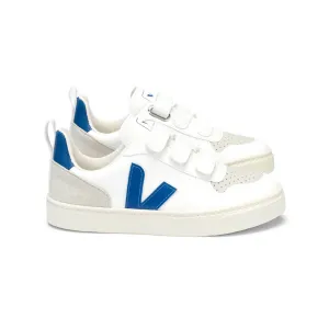 V-10 Velcro CWL Trainers in White / Indigo by Veja