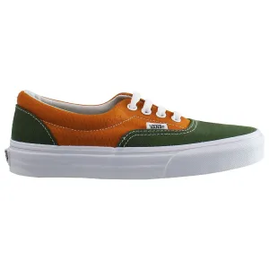 Vans Era Mens Green/Orange Plimsolls